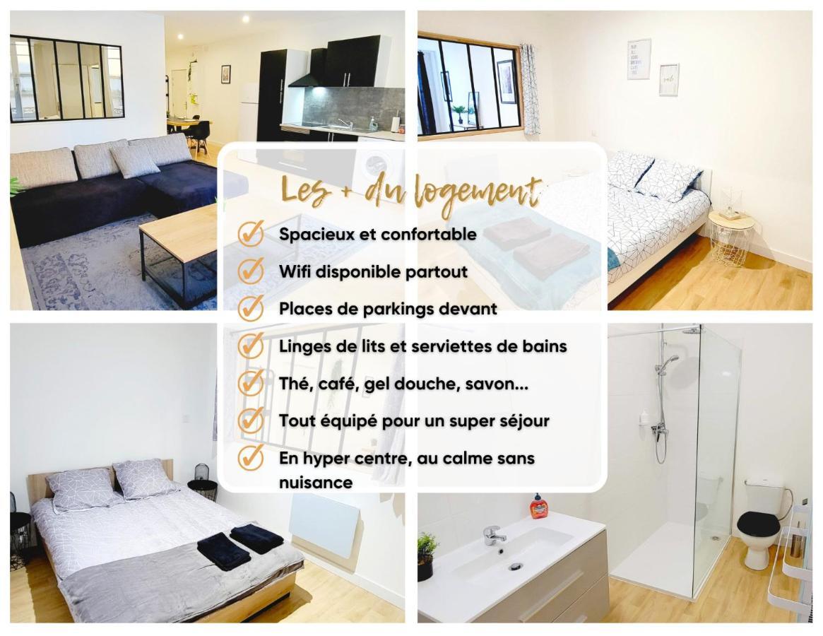 Апартаменти Le Wlerick 4 - Hyper Centre - Au Calme - Wifi Мон-де-Марсан Екстер'єр фото