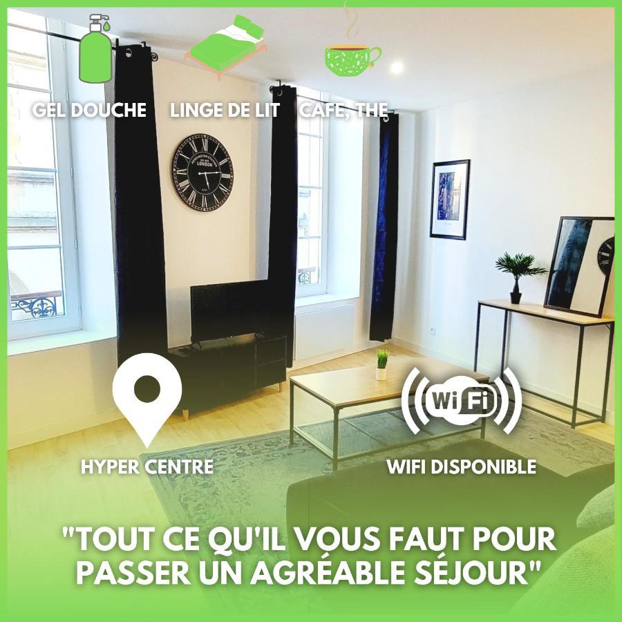 Апартаменти Le Wlerick 4 - Hyper Centre - Au Calme - Wifi Мон-де-Марсан Екстер'єр фото